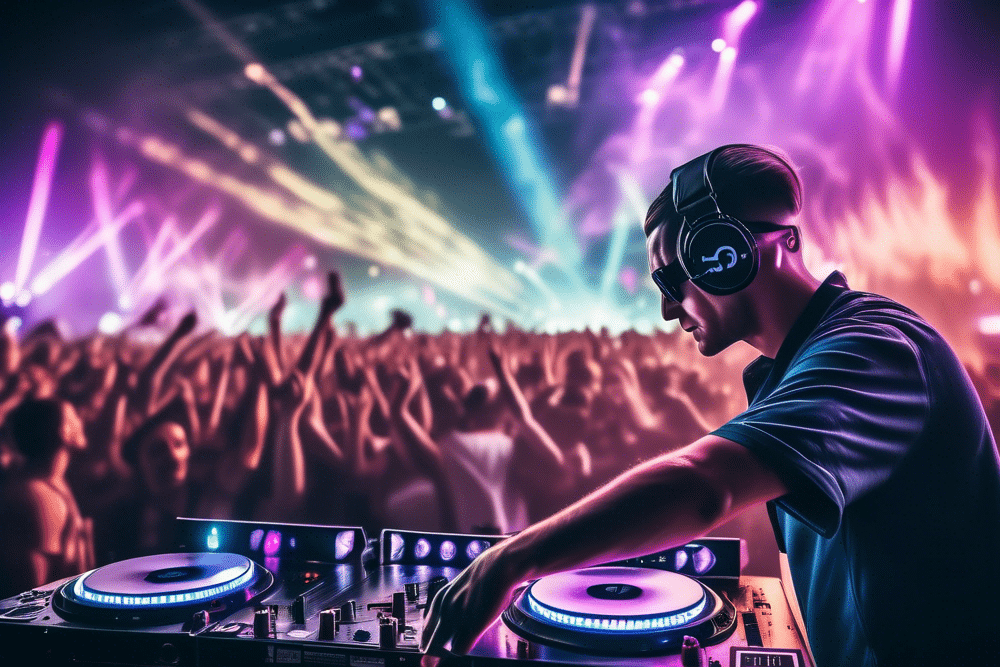 Hardstyle Festival Stage