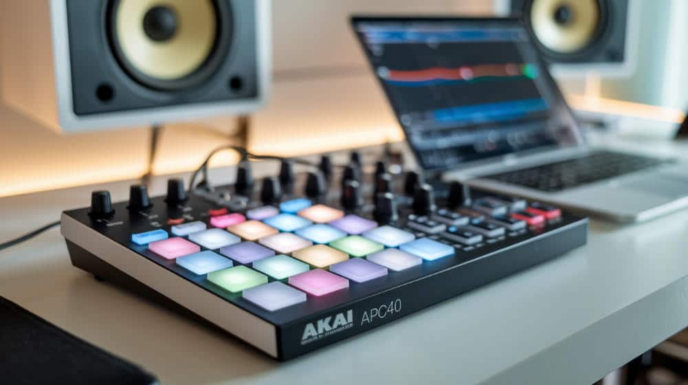 akai apc40 mkII controller