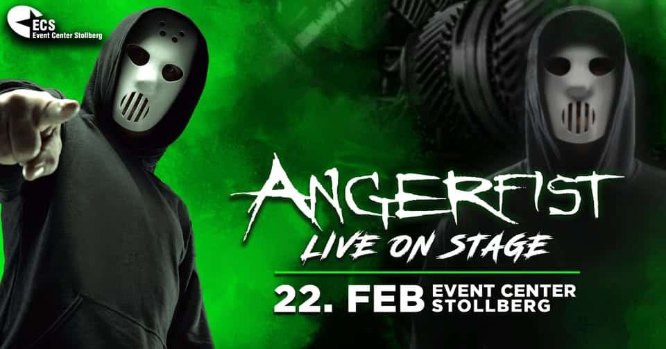 angerfist live on stage event center stollberg 2025 02 22