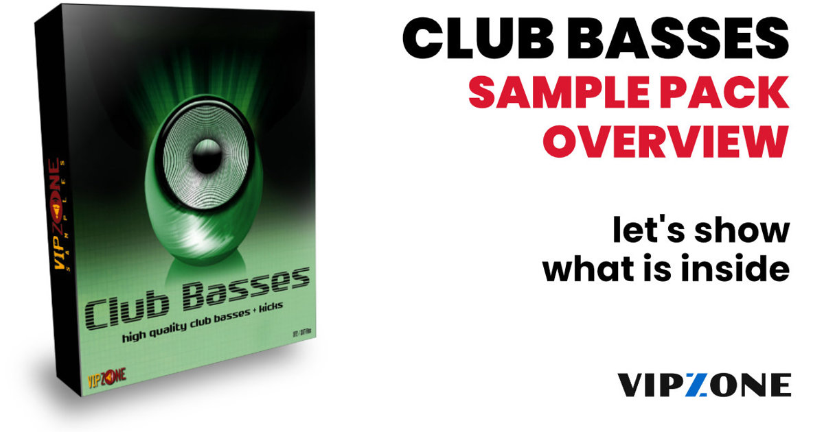 Club Basses Sample Pack Übersicht