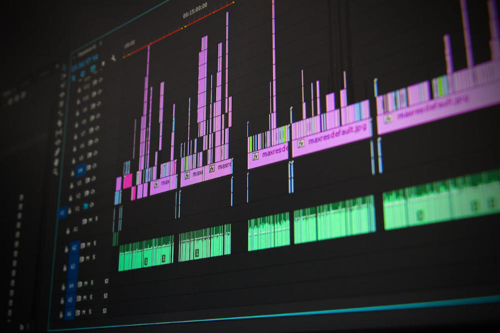 Digital Audio Workstation on Computer Screen