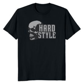 Hardstyle T-Shirt mit Schädel