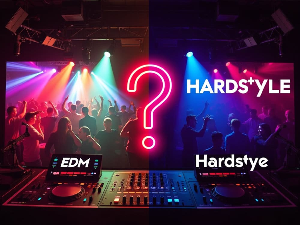 hardstyle vs edm