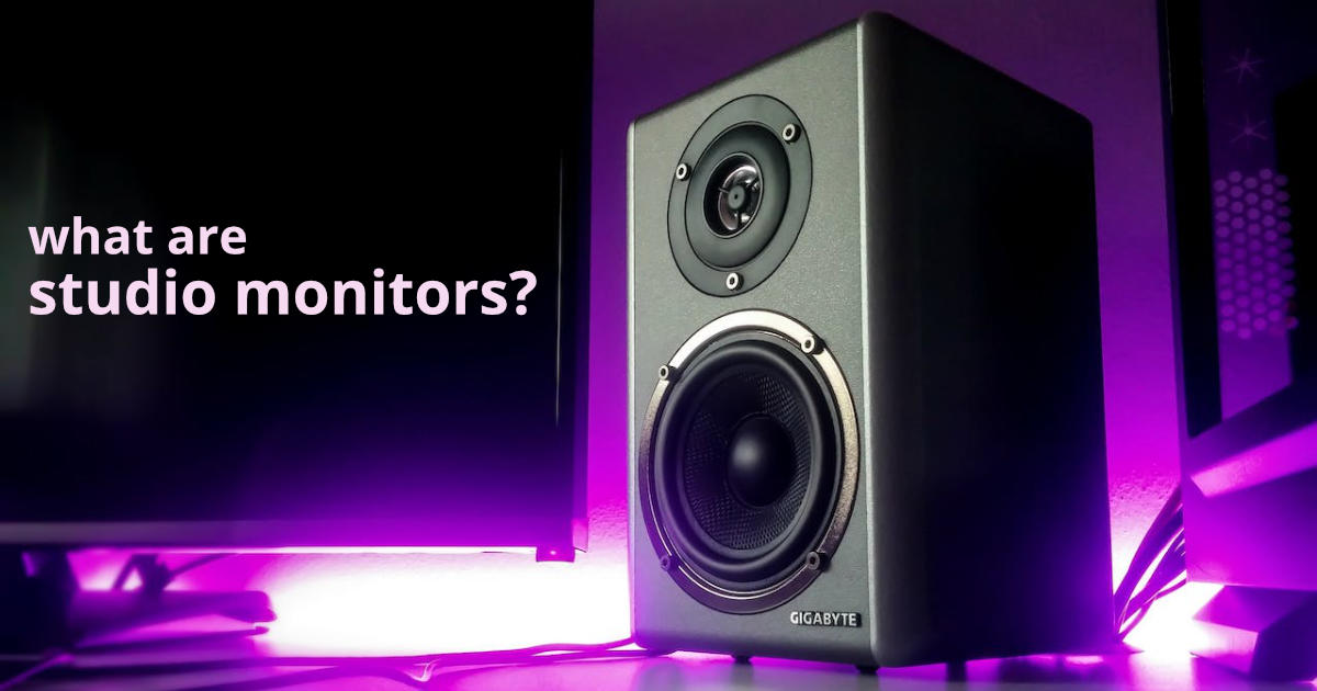 what are studio monitors